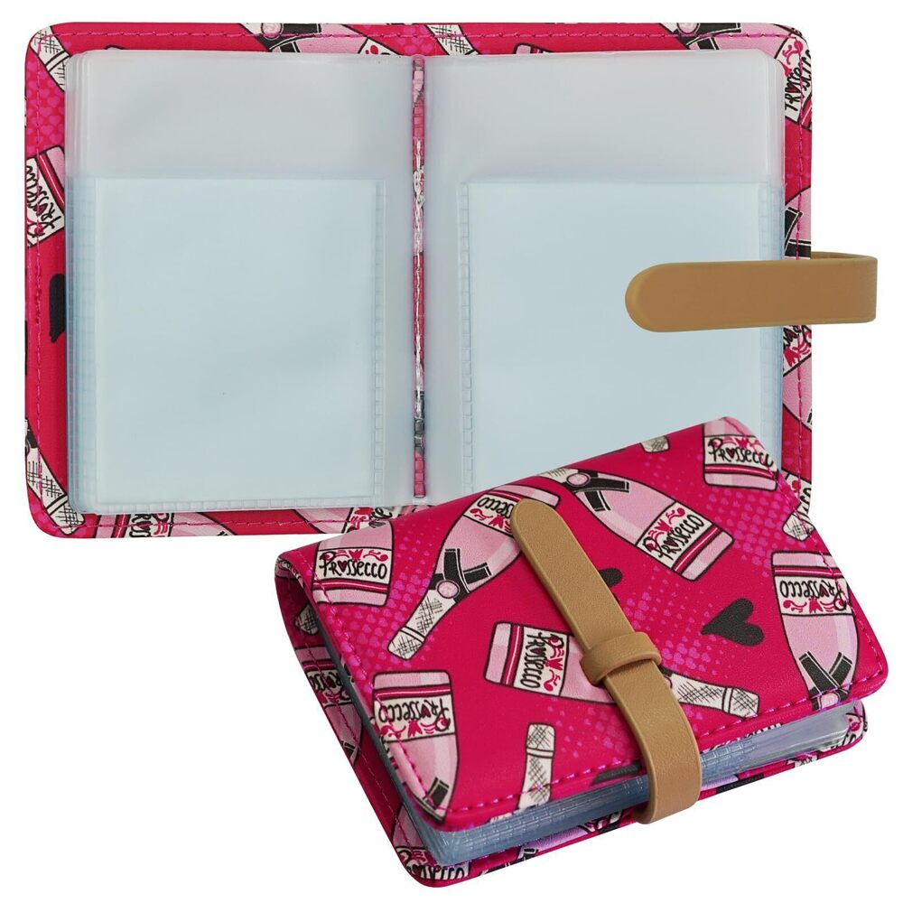 4958 Credit Card Holder with 40 Suitable Slot, ID Card Case PU Leather